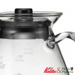 【日本】Kalita 耐熱玻璃咖啡壺(約500ml) 玻璃手把